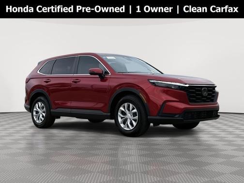 Radiant Red Metallic 2026 Honda CR-V LX AWD