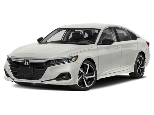 Platinum White Pearl 2021 Honda Accord Sport SE 1.5T