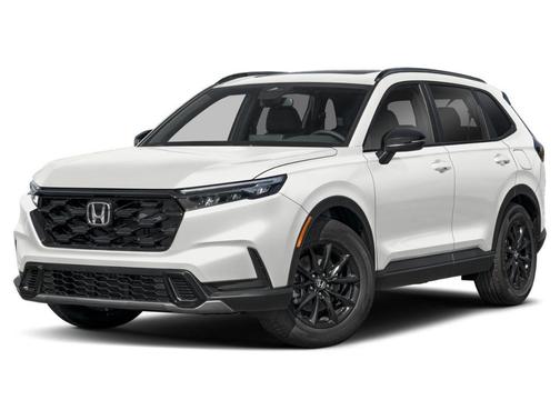 Platinum White Pearl 2026 Honda CR-V Hybrid Sport FWD