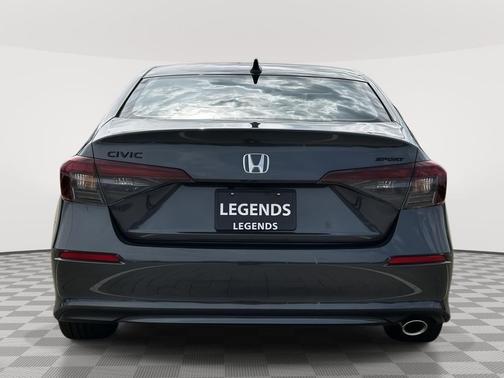 Meteorite Gray Metallic 2026 Honda Civic Sport