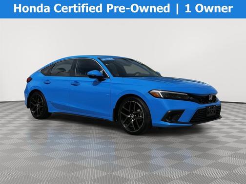 Boost Blue Pearl 2023 Honda Civic Sport Touring