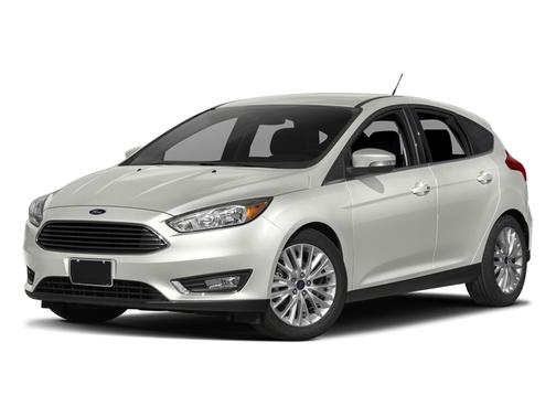 WHITE PLATINUM TRI-COAT 2017 Ford Focus Titanium