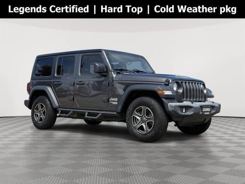Granite Crystal Metallic Clearcoat 2018 Jeep Wrangler Unlimited Sport