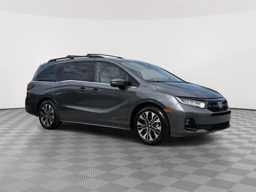 Modern Steel Metallic 2026 Honda Odyssey Elite