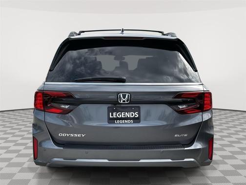 Modern Steel Metallic 2026 Honda Odyssey Elite