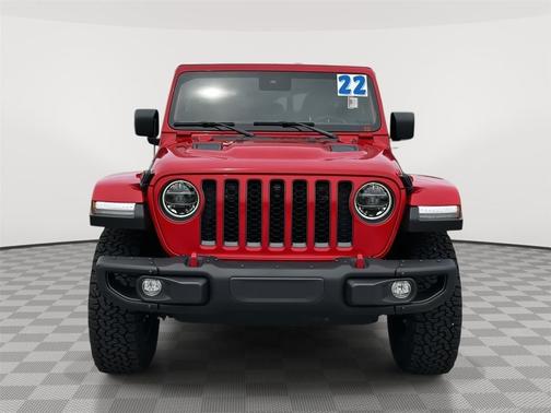 Firecracker Red Clearcoat 2022 Jeep Gladiator Rubicon