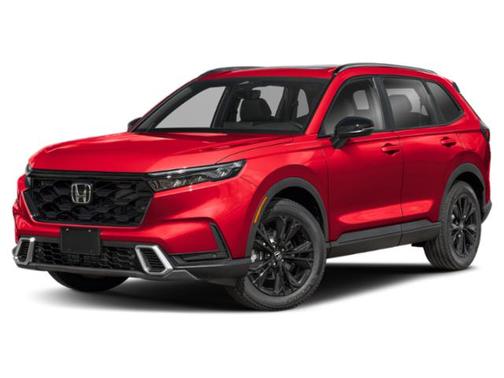 Radiant Red Metallic 2026 Honda CR-V Hybrid Sport Touring AWD