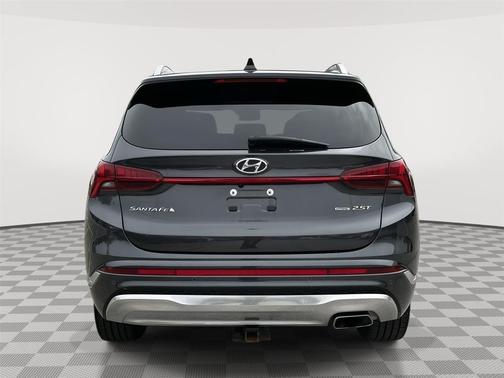 Portofino Gray 2022 Hyundai SANTA FE Calligraphy