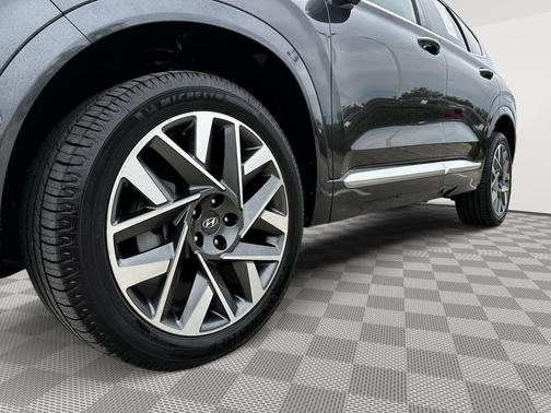 Portofino Gray 2022 Hyundai SANTA FE Calligraphy