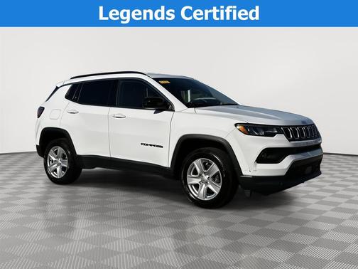 Bright White Clearcoat 2022 Jeep Compass Latitude