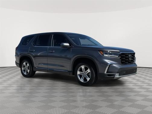 Modern Steel Metallic 2025 Honda Pilot EX-L