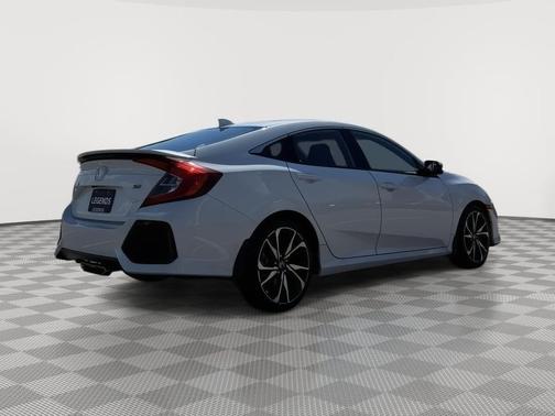 Platinum White Pearl 2019 Honda Civic Si Base