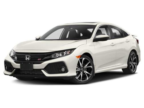 Platinum White Pearl 2019 Honda Civic Si Base