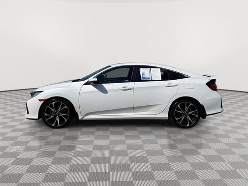 Platinum White Pearl 2019 Honda Civic Si Base
