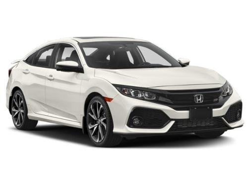 Platinum White Pearl 2019 Honda Civic Si Base