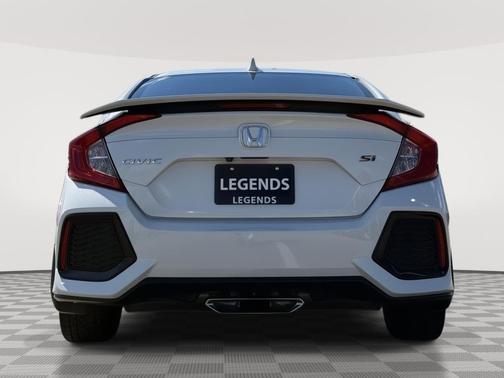 Platinum White Pearl 2019 Honda Civic Si Base