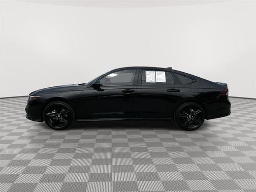 Crystal Black Pearl 2024 Honda Accord Hybrid Sport-L