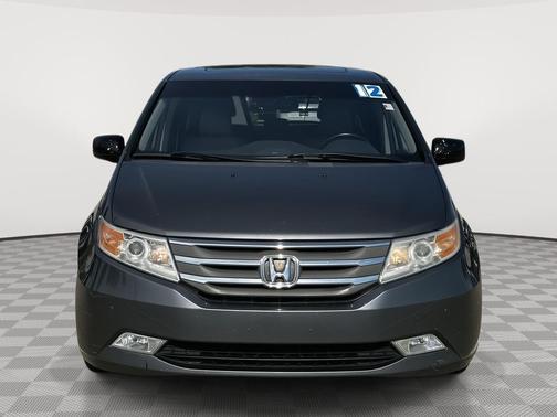 Polished Metal Metallic 2012 Honda Odyssey Touring Elite
