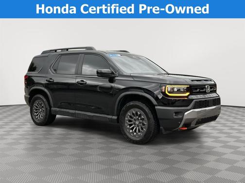 Crystal Black Pearl 2026 Honda Passport AWD TrailSport
