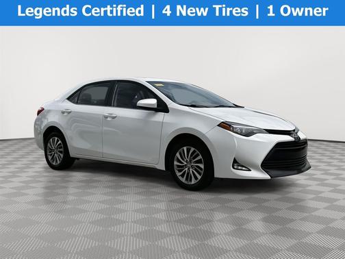 Blizzard Pearl 2017 Toyota Corolla LE ECO