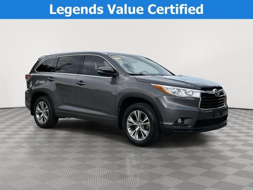 Predawn Gray Mica 2015 Toyota Highlander XLE