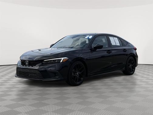 Crystal Black Pearl 2024 Honda Civic Sport