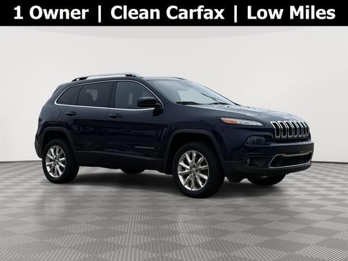 True Blue Pearlcoat 2014 Jeep Cherokee Limited