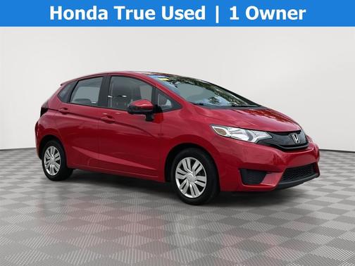 Milano Red 2017 Honda Fit LX