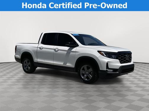 Platinum White Pearl 2025 Honda Ridgeline TrailSport