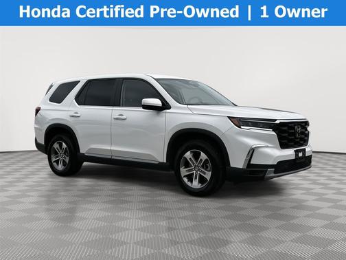 Platinum White Pearl 2025 Honda Pilot EX-L