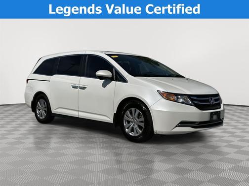 White Diamond Pearl 2015 Honda Odyssey EX-L