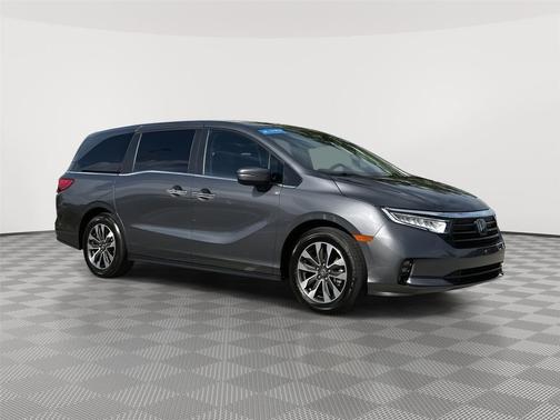 Modern Steel Metallic 2024 Honda Odyssey EX-L