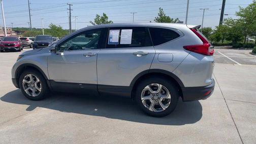 Lunar Silver Metallic 2019 Honda CR-V EX