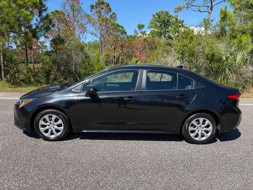 Black Sand Pearl 2022 Toyota Corolla LE