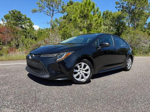 Black Sand Pearl 2022 Toyota Corolla LE