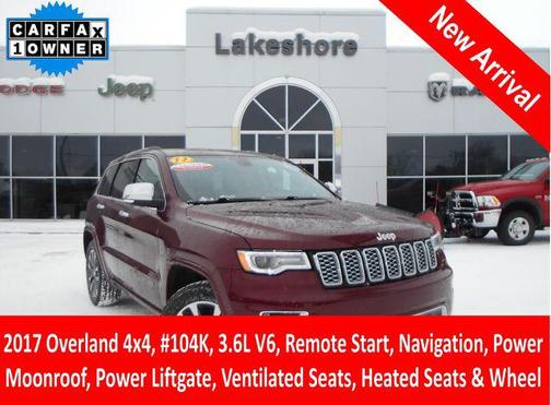 2017 Jeep Grand Cherokee Overland 4x4