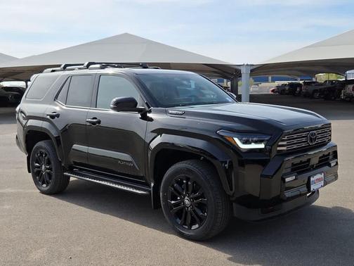 Black 2026 Toyota 4Runner Hybrid Platinum