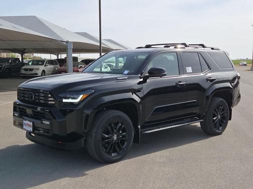 Black 2026 Toyota 4Runner Hybrid Platinum