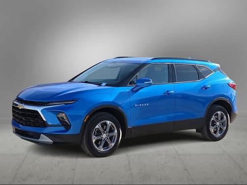 Riptide Blue Metallic 2024 Chevrolet Blazer 3LT