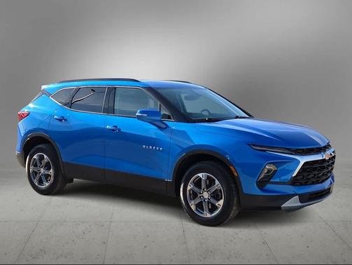 Riptide Blue Metallic 2024 Chevrolet Blazer 3LT
