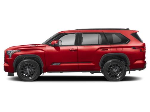 Supersonic Red 2025 Toyota Sequoia Platinum