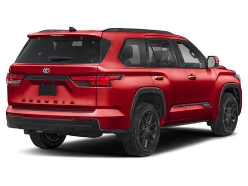 Supersonic Red 2025 Toyota Sequoia Platinum