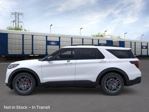 Star White Metallic Tri-Coat 2026 Ford Explorer ST