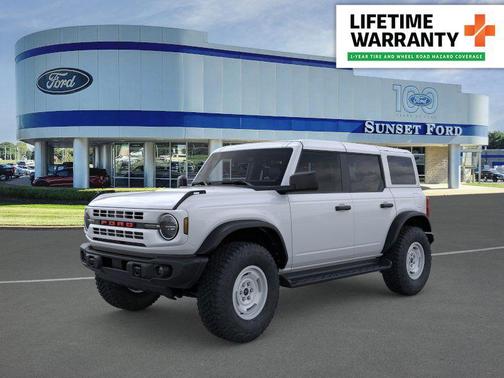 Oxford White 2026 Ford Bronco Heritage Edition