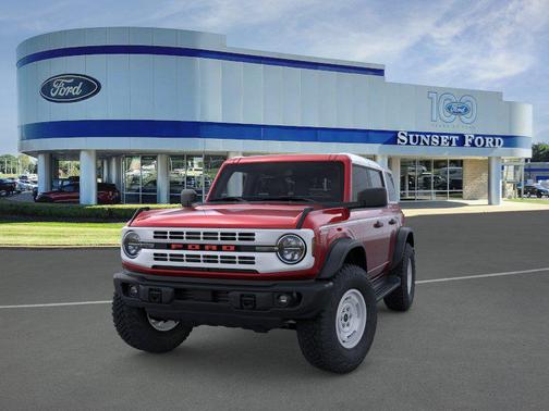 Ruby Red Metallic Tinted Clearcoat 2026 Ford Bronco Heritage Edition