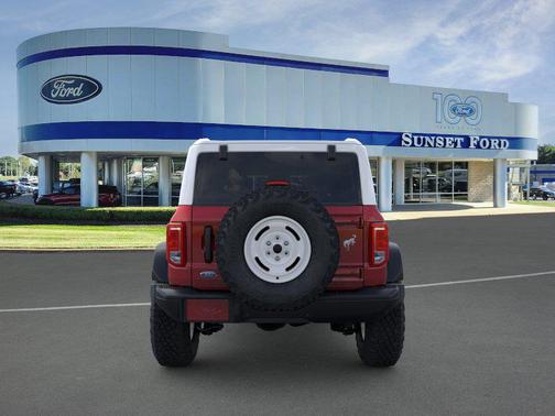 Ruby Red Metallic Tinted Clearcoat 2026 Ford Bronco Heritage Edition