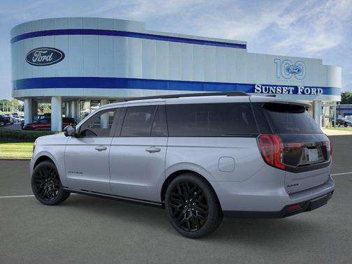 Glacier Gray Metallic Tri-Coat 2026 Ford Expedition Max Platinum