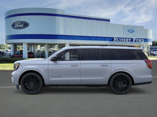 Glacier Gray Metallic Tri-Coat 2026 Ford Expedition Max Platinum