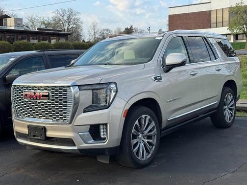 Pearl Beige Metallic 2021 GMC Yukon Denali