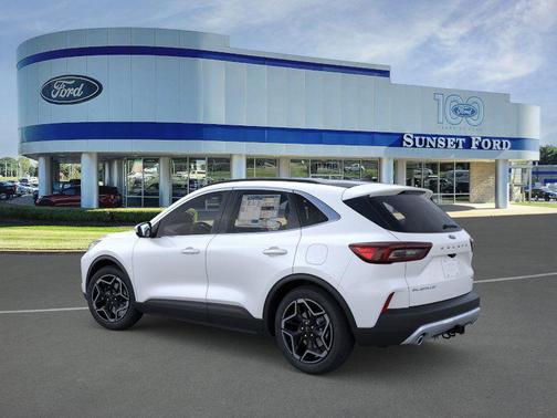 star white metallic tri-coat 2026 Ford Escape Platinum